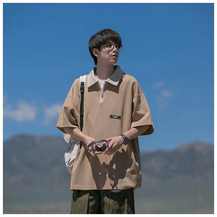 Iris-T áo phông nam Áo Thun phông áo nam thun Áo Thun Form Rộng Ngắn Tay Unisex MTX23936Y5 39Z230925