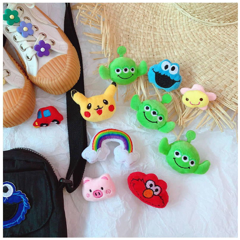 Mr.puffer Ghim Cài Áo Ba Chiều Mềm Mại Hình Cá Sấu Ngôi Sao Lớn Màu Hồng Sáng Tạo Dễ Thương Dành Cho Bạn Nữ