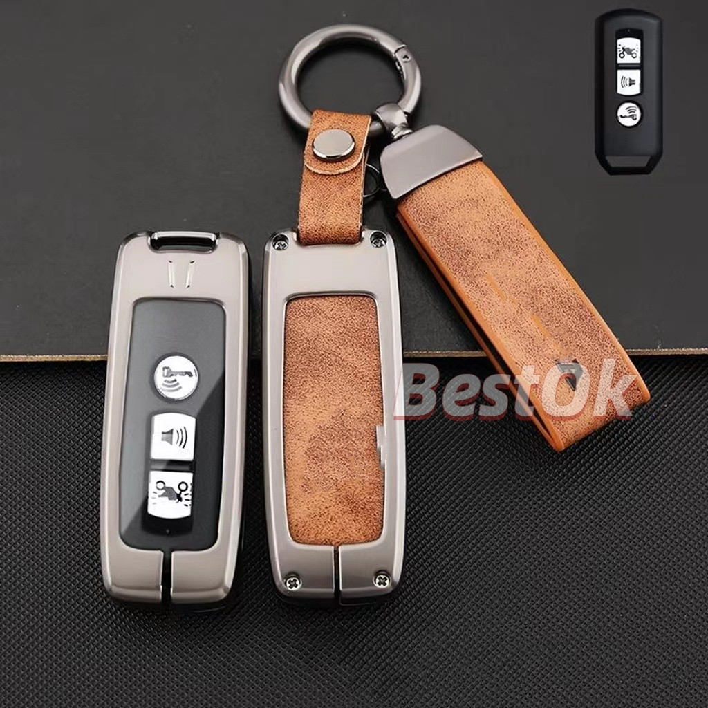 3 nút vỏ chìa khóa xe máy bằng hợp kim kẽm có móc khóa cho honda pcx 160 adv160 adv150 pcx160 adv pcx 150 sh 125 sh125 sh 125 giá đỡ không cần chìa