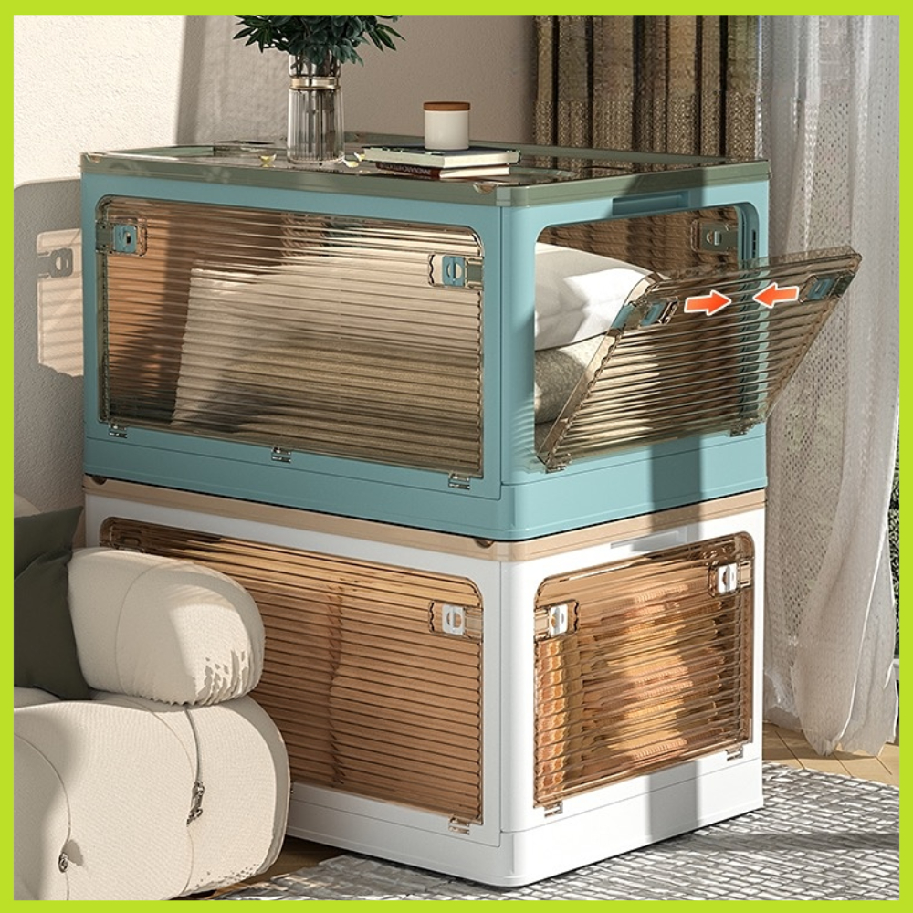 The Snuggery Hộp Đựng Quần Áo Trong Suốt 4 Cách Mở Đáy Thiết Kế Ròng Rọc Thú Cưng Bằng Nhựa Cho Gia Đình