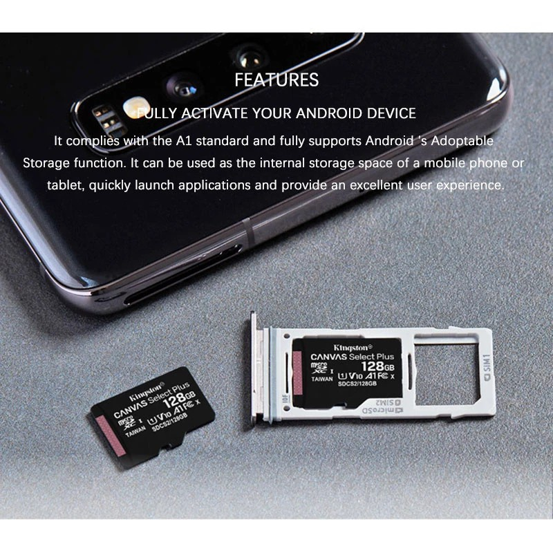 Thẻ Nhớ kingston 16g 32g 64gtf 128g Dành Cho Điện Thoại