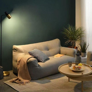 Ghế lười ZHENGHENG màu đơn / đôi cho ban công/ phòng ngủ độc đáo Vỏ ghế sofa lười thư giãn đọc sách