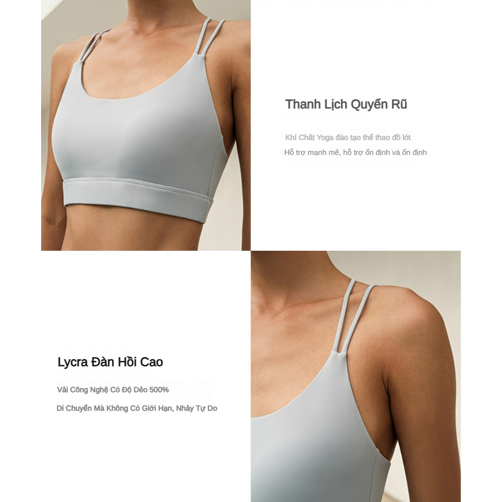 Áo lót thể thao áo bra tập  Áo Ngực Thể Thao Thoáng Khí In Họa Tiết Hình Học Lưng