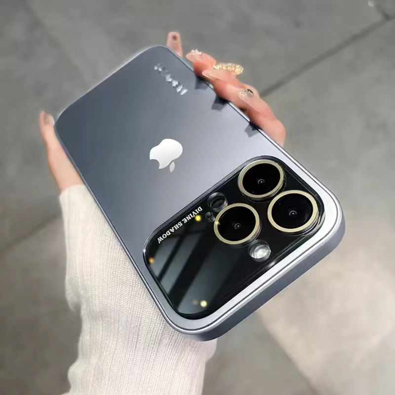 Ốp Điện Thoại Mặt Kính Nhám 99D Cho iPhone 14 Pro MAX 13 12 11 Pro MAX