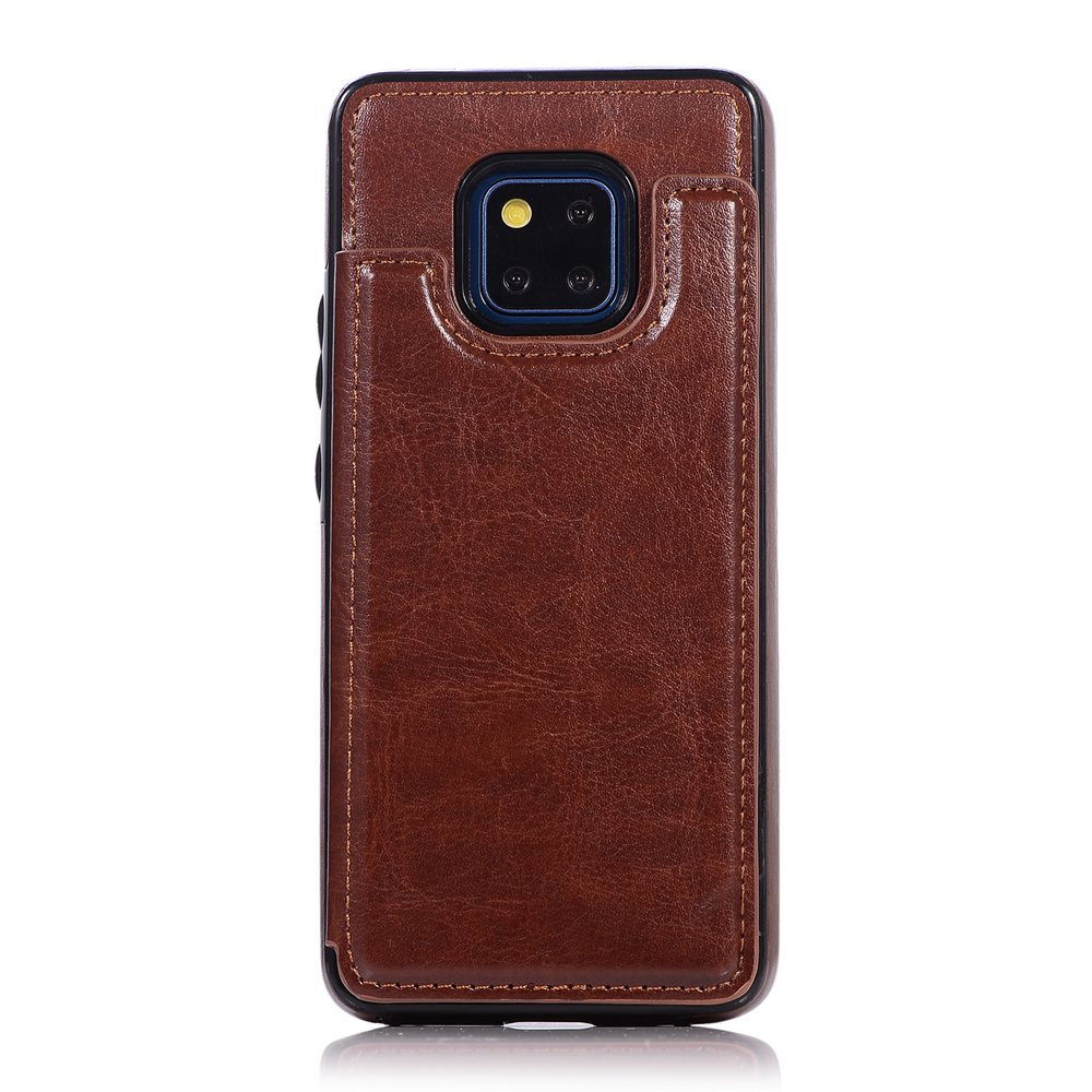 Bao Da pu Điện Thoại Nắp Lật Hít Nam Châm Có Ngăn Đựng Thẻ Và Giá Đỡ Cho huawei mate 20 30 40 pro lite zy-13