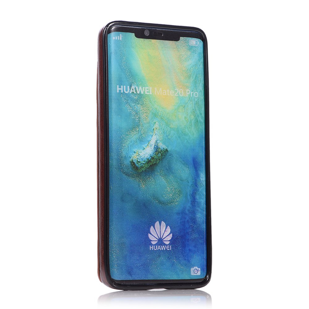 Bao Da pu Điện Thoại Nắp Lật Hít Nam Châm Có Ngăn Đựng Thẻ Và Giá Đỡ Cho huawei mate 20 30 40 pro lite zy-13