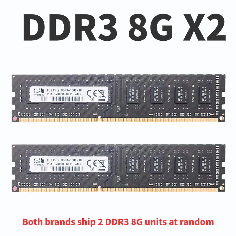 Thẻ Nhớ Máy Tính ddr3 8g 1600mhz 12800 1333mhz 4g