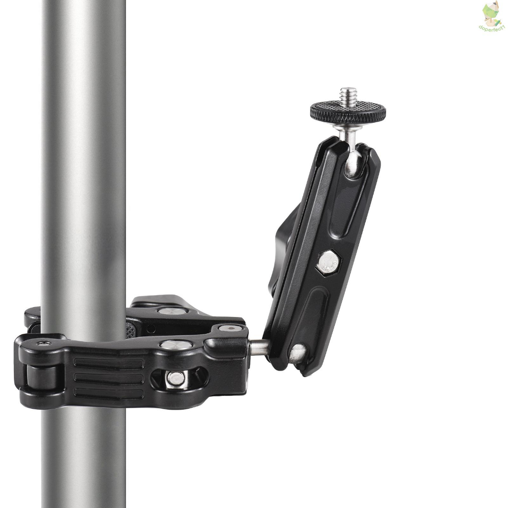 R099 Super Clamp Mount với 360° Đầu bi Mini có thể xoay 1/4 Inch hợp kim nhôm công suất tải 1,5kg