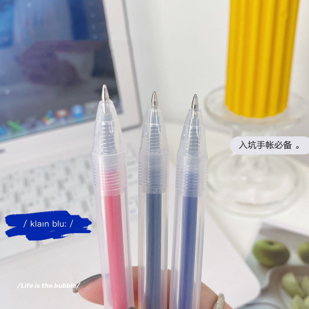 Letit | Bút Mực Gel Ngòi 0.5Mm Trong Suốt Cho Học Sinh