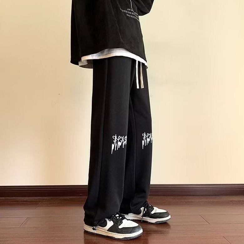 Quần Dài Dáng Rộng Phong Cách hip hop Thời Trang 2023