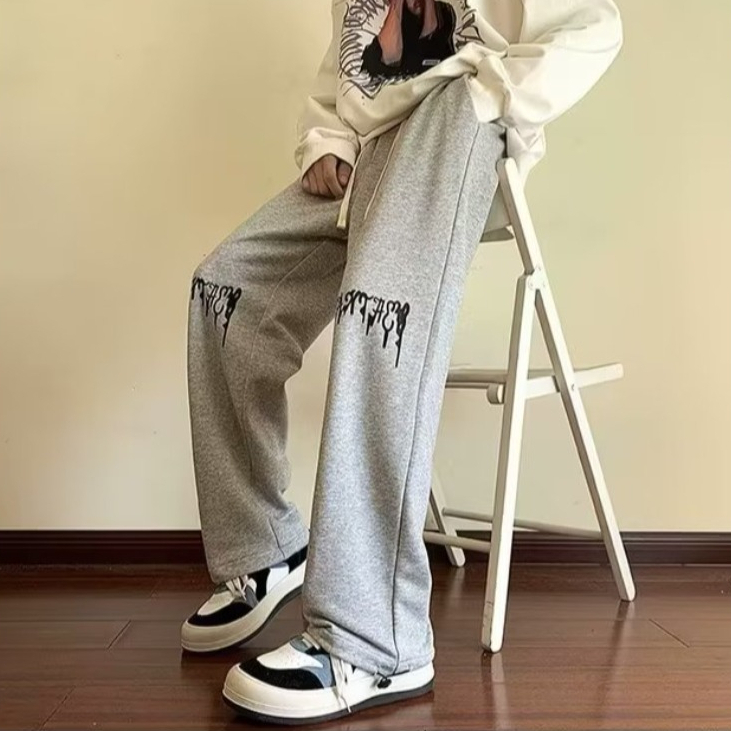 Quần Dài Dáng Rộng Phong Cách hip hop Thời Trang 2023