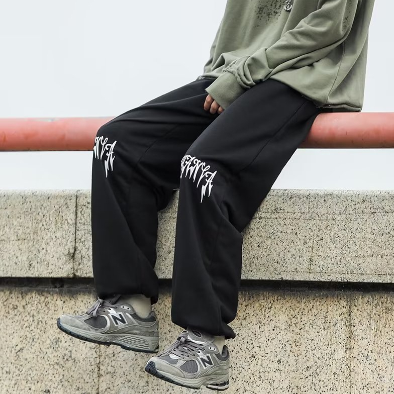 Quần Dài Dáng Rộng Phong Cách hip hop Thời Trang 2023