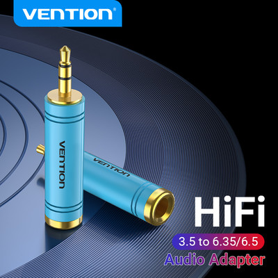 Đầu Chuyển Âm Thanh Vention 3.5mm Sang 6.5mm