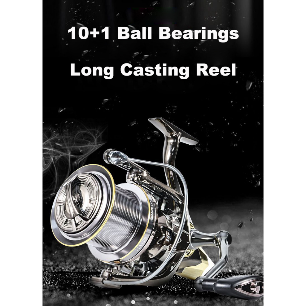 Máy Câu Cá Kim Loại 30kg max 10 + 1bb 9000 10000 Chất Lượng Cao