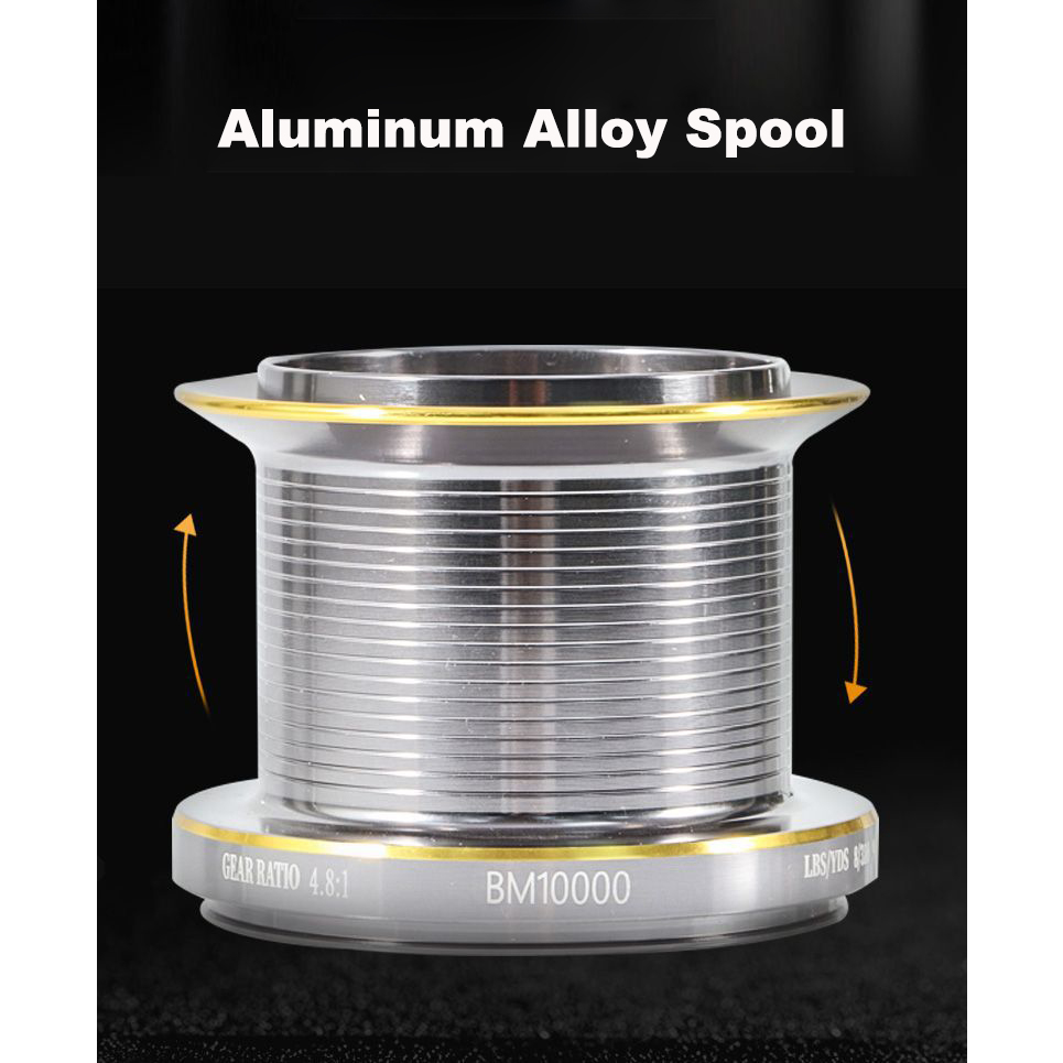 Máy Câu Cá Kim Loại 30kg max 10 + 1bb 9000 10000 Chất Lượng Cao