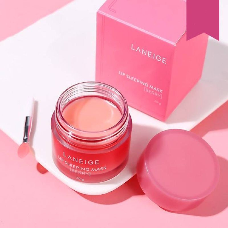 LANEIGE Lip Sleeping Mask Mặt nạ ngủ cho môi Berry 3G