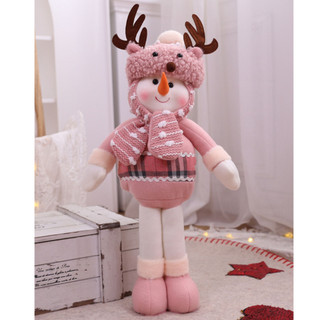 Búp bê trang trí giáng sinh hình ông già noel / ông già noel / người tuyết / cánh cửa sổ