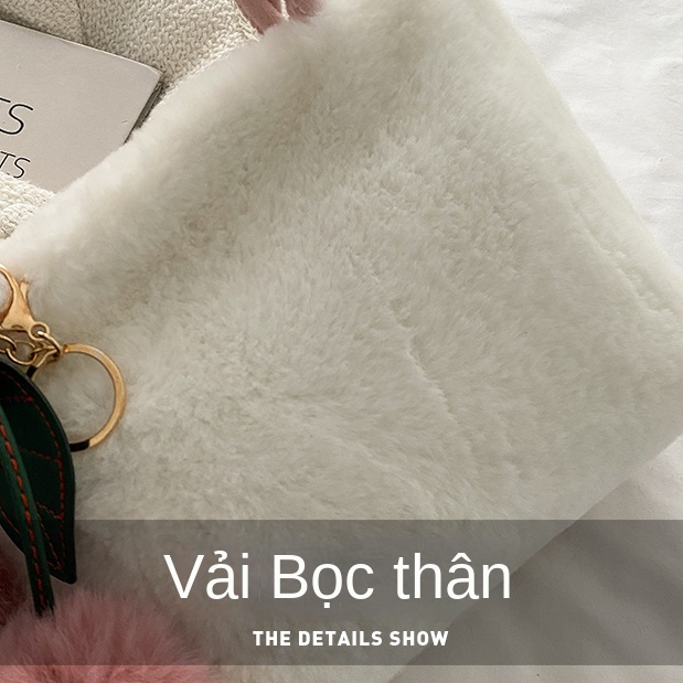 🔥5 Màu🔥Túi Xách Nữ Túi Sách Tay Lông Nhung Túi Xách Lông Túi đeo Chéo TTF598