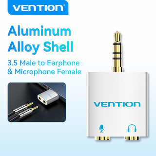 Đầu chuyển đổi âm thanh Vention giắc 3.5mm dành cho máy tính/PC/tai nghe