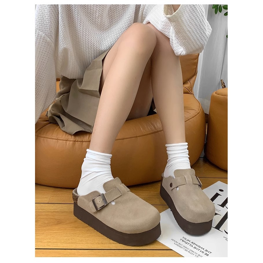 Giày birkenstock Đế Dày Thời Trang Mùa Hè 2023 Phong Cách Mới Cho Nữ
