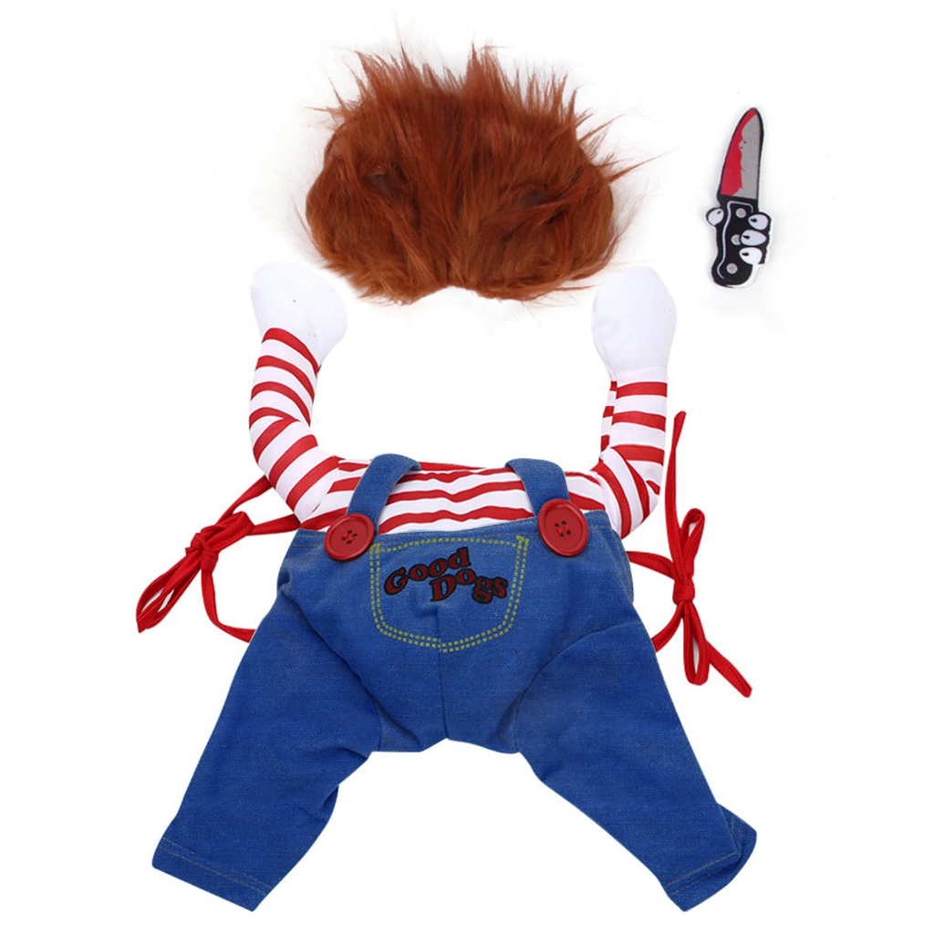 Bộ Đồ Hóa Trang halloween Hình Búp Bê chucky Độc Đáo