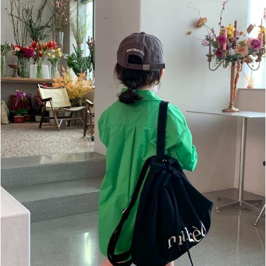 Đầm Sơ Mi Dài Tay Màu Sắc Trái Cây Thời Trang Mùa Xuân 2023 Cho Bé Gái