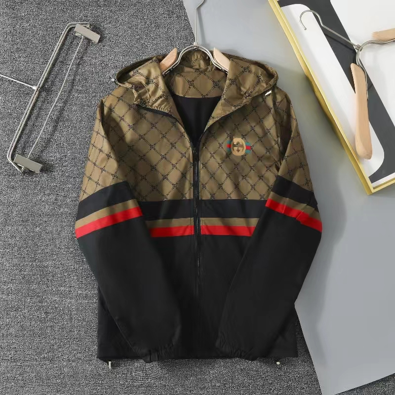 Áo Khoác Chống Gió Có Mũ Trùm Đầu Chất Liệu Nhanh Khô Dành Cho Nam Giới