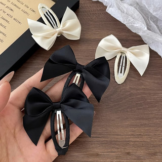 Dễ Thương Set 2 Kẹp Tóc Nơ Xinh Xắn Dành Cho Nữ