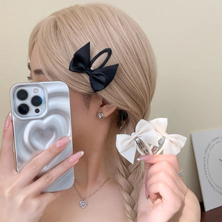 Dễ Thương Set 2 Kẹp Tóc Nơ Xinh Xắn Dành Cho Nữ