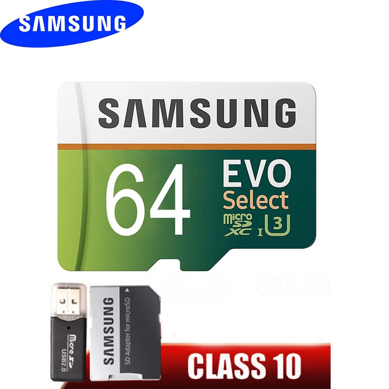 Thẻ Nhớ samsung evo 16 / 32 / 64 / 128 / 256gb 1t Tốc Độ Cao