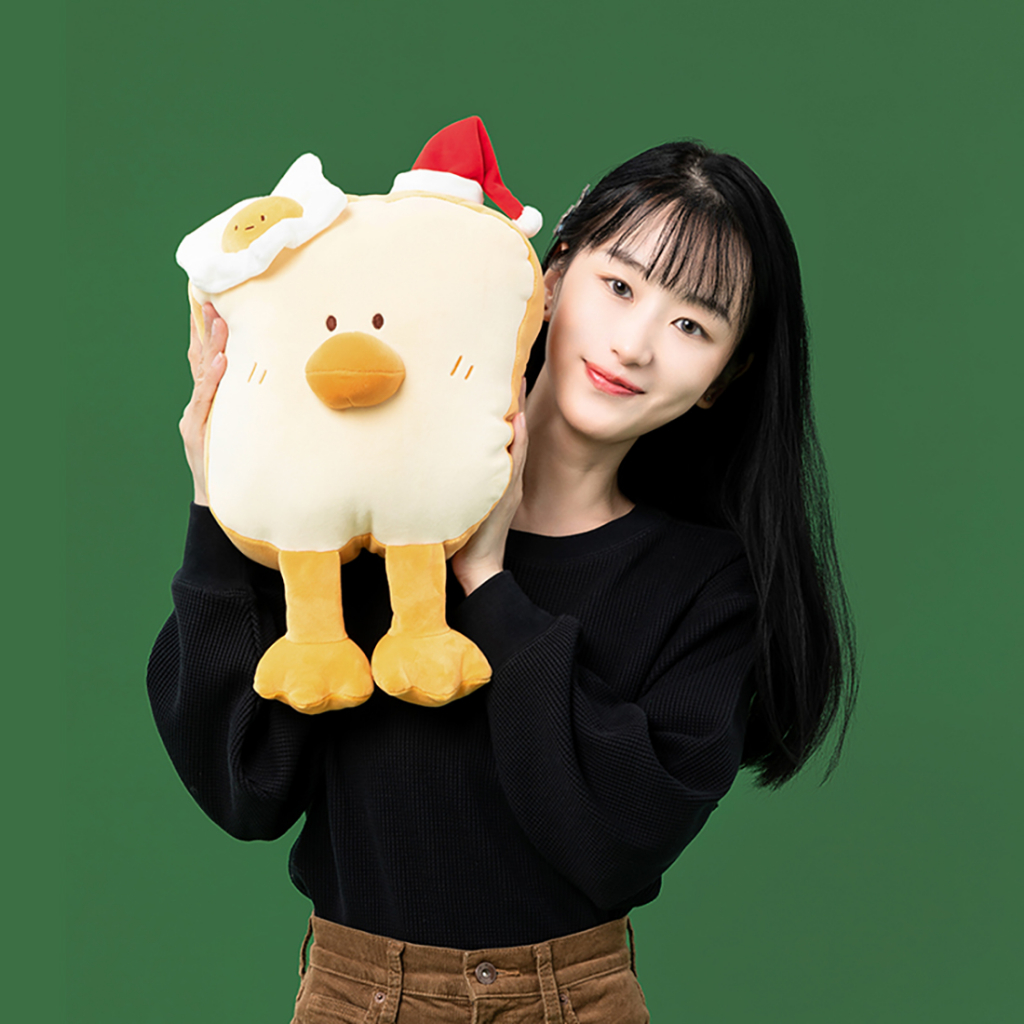 Miniso Đồ chơi nhồi bông Hình Tuần Lộc Giáng Sinh Dễ Thương