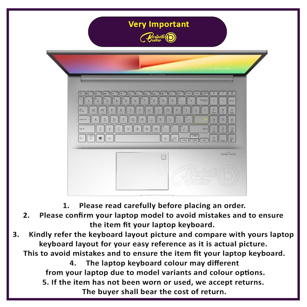 Ốp Silicone Bảo Vệ Bàn Phím Máy Tính Asus Vivobook 15 K513E M513U K513EA M513UA X513E X513EA E510 Vivobook S15 S533EA S533E S533 A513E S530U