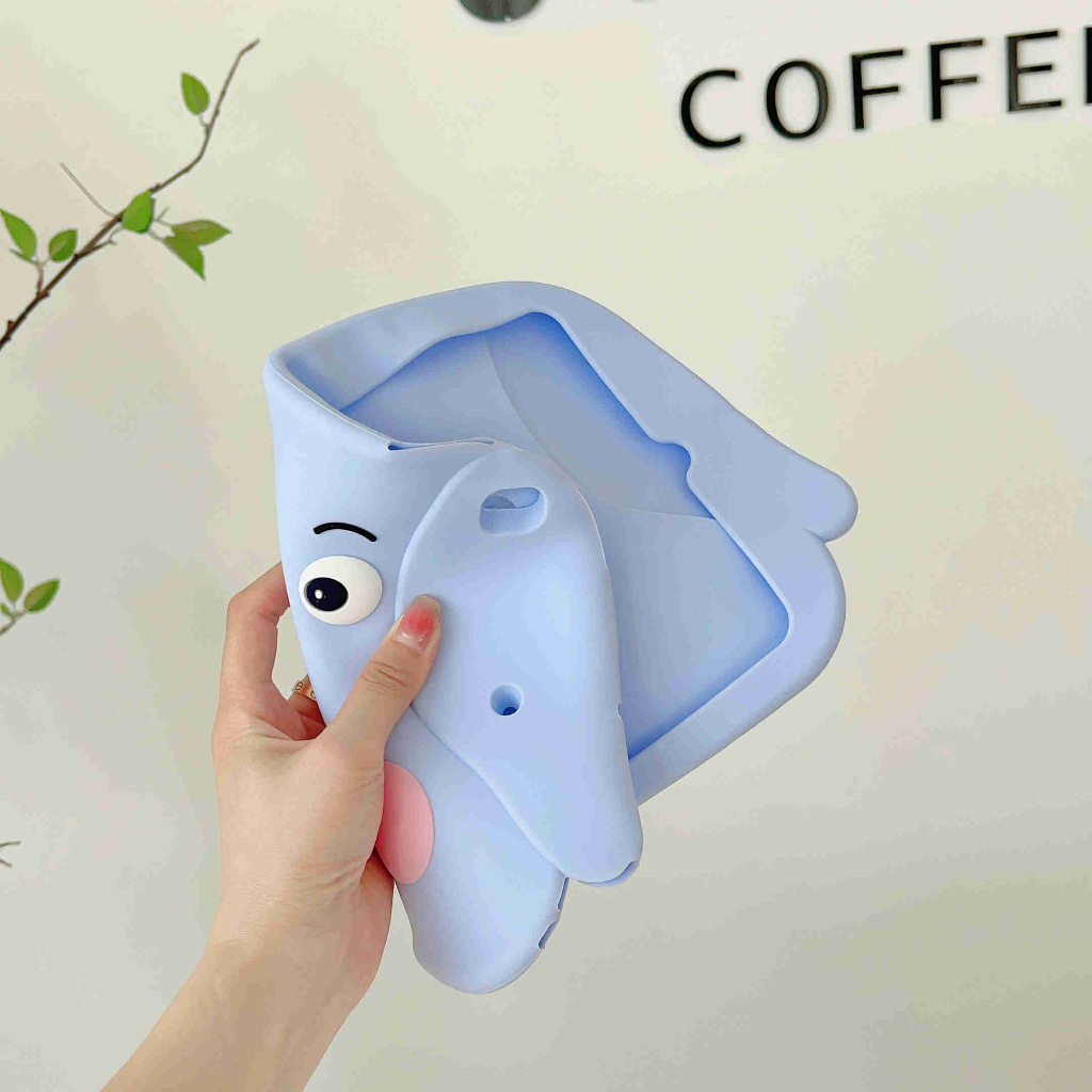 Ốp Máy Tính Bảng Silicon In Hình Voi Bảo Vệ Cho ipad mini 1 2 3 4 5 6 2 3 4 5 6 air 4 ipad pro 10.5 inch pro 2018 2020 11 inch