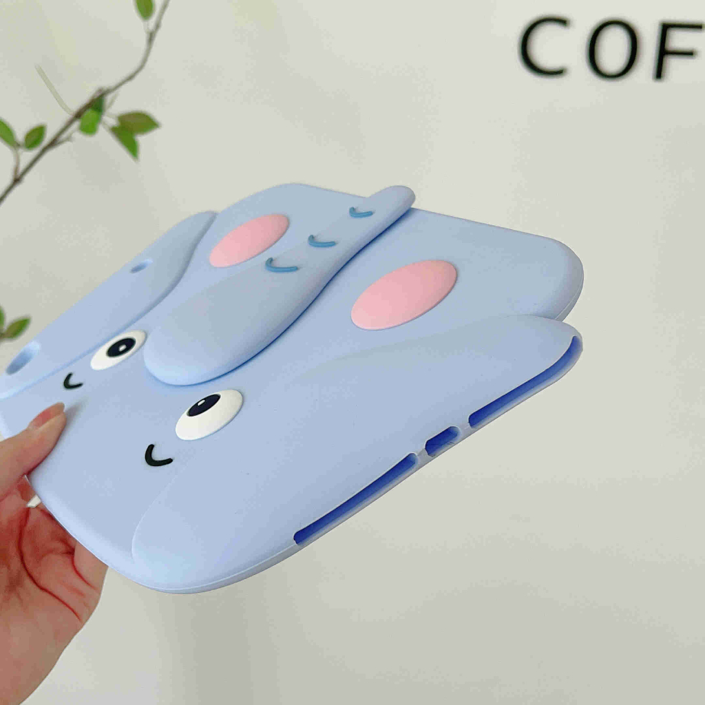 Ốp Máy Tính Bảng Silicon In Hình Voi Bảo Vệ Cho ipad mini 1 2 3 4 5 6 2 3 4 5 6 air 4 ipad pro 10.5 inch pro 2018 2020 11 inch