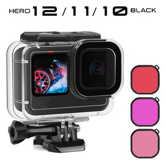 Vỏ Bảo Vệ Chống Thấm Nước 60m Cho gopro hero 12 11 10 9