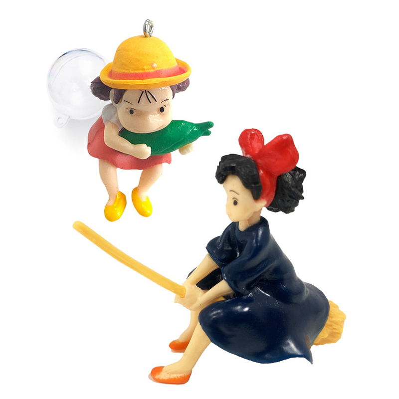 Mô Hình Nhân Vật hayao miyazaki ghibli totoro mini 4-5cm Trang Trí Bánh Kem