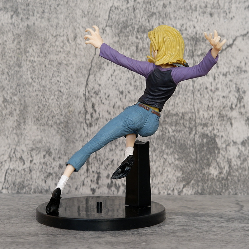 Mô Hình Đồ Chơi Nhân Vật Hoạt Hình dragon ball 17.5cm android 18