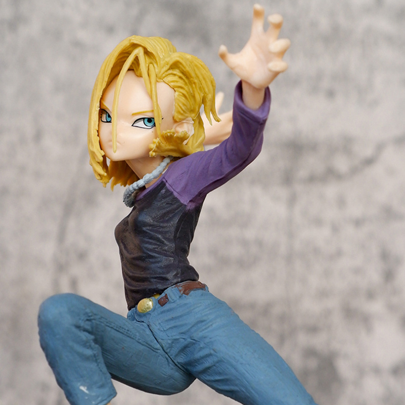 Mô Hình Đồ Chơi Nhân Vật Hoạt Hình dragon ball 17.5cm android 18