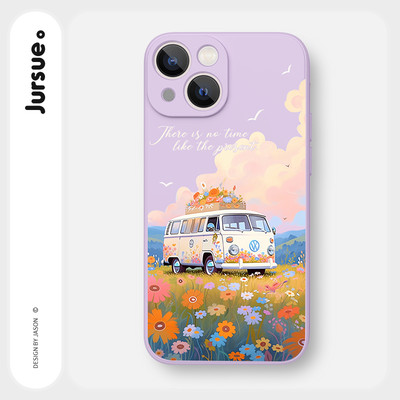 Ốp điện thoại JURSUE Y4189 in phong cảnh thích hợp cho iPhone 16 15 14 13 12 11 PRO MAX SE 2020 X XR XS ip 8 7 Plus 