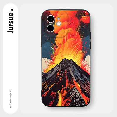 Ốp lưng JURSUE mềm chống bẩn hình độc lạ nam Cho iPhone 17 16 15 14 13 12 11 PRO MAX SE 2020 X XR XS ip 8 7 Plus Y4186