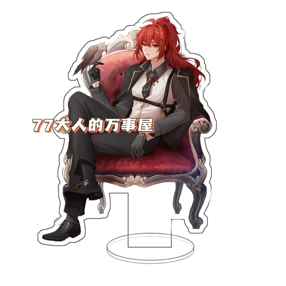 Genshin impact acrylic dấu hiệu đứng a diluc b shenli điều b zhongli b m4d8