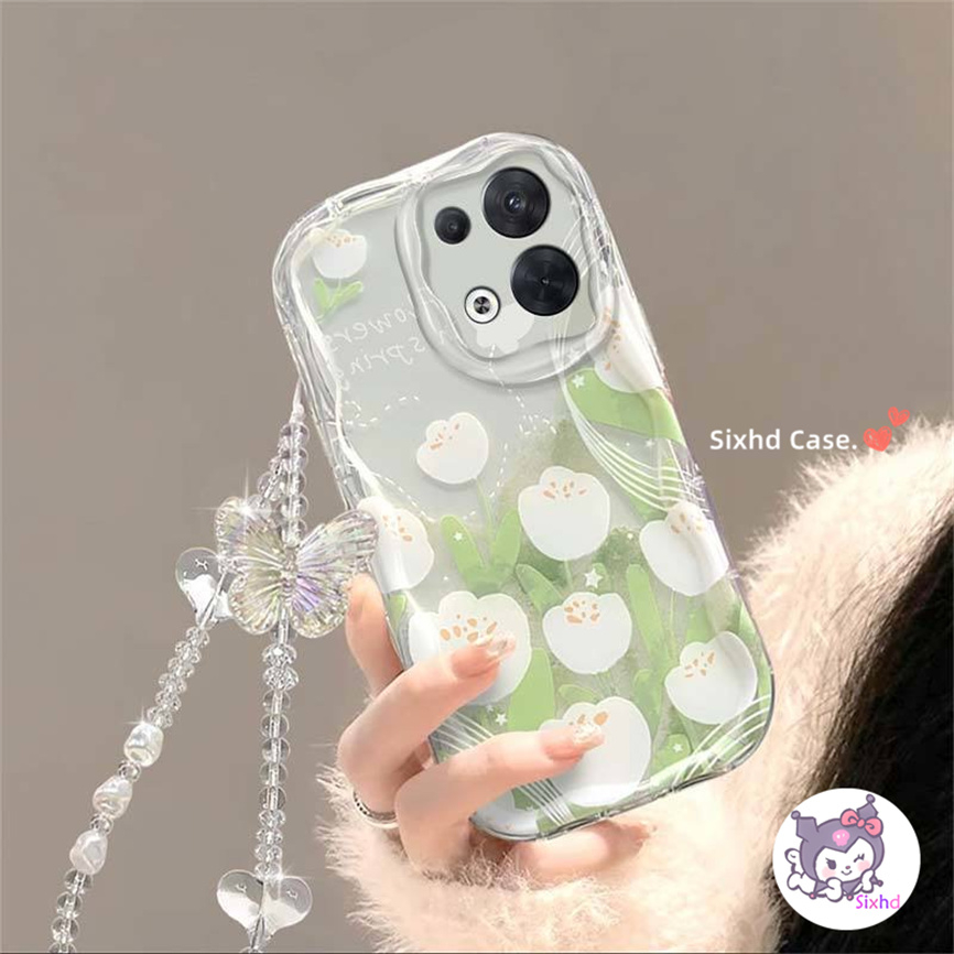 Ốp Lưng For Vivo Y16 Y02T Y20i Y12s Y12A Y20G Y20s Y17 Y02s Y36 Y22 Y21s Y33s Y15s Y15A Y02 Y35 Y20 Y15 Y12 Y11 Y21 Y50 Y95 Y93 Y91 V27e V25e V23e sixhd Ốp Điện Thoại Mềm Họa Tiết Hoa 3D Cho