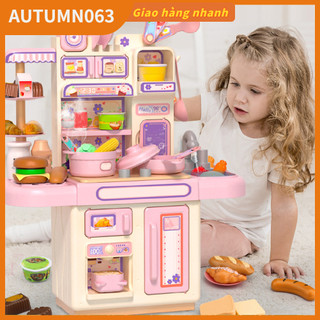Bộ đồ chơi nhà bếp, mô phỏng đồ dùng nhà bếp nấu ăn Autumn063