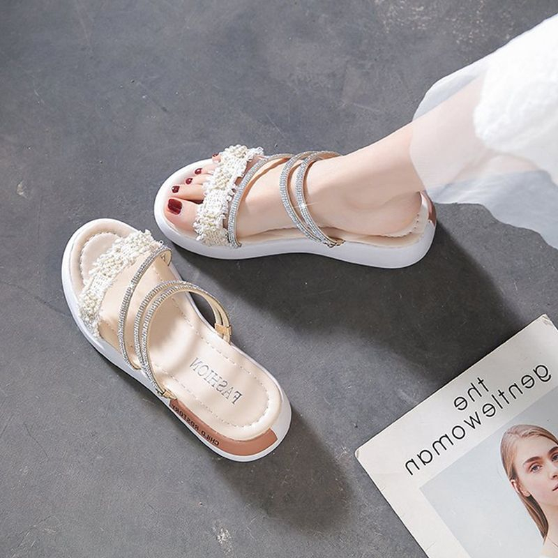 NOVA  dép sandal nữ dép bánh mì nữ dép bánh mì Chống Trượt 2023 NEW B98G1UQ 36Z230904