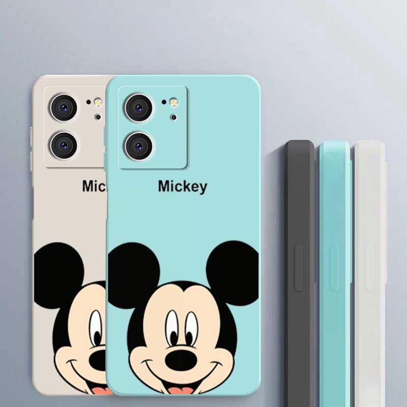 Ốp Điện Thoại silicon Dẻo Họa Tiết Hoạt Hình mickey Dễ Thương Cho xiaomi 13t pro 13t redmi 12 12c 10 5g