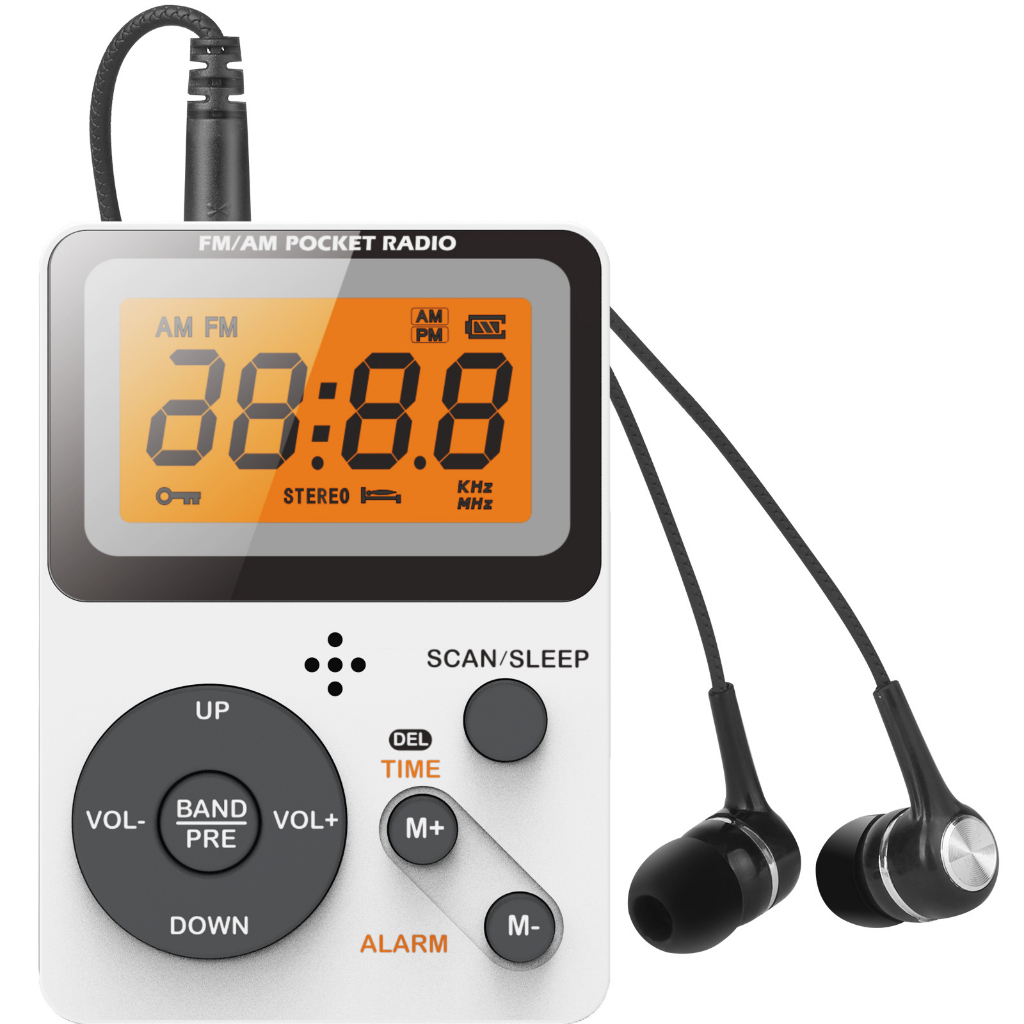 Radio fm / am Hai Băng Tần sixth Tiếng Anh Ngoài Trời Tiện Dụng