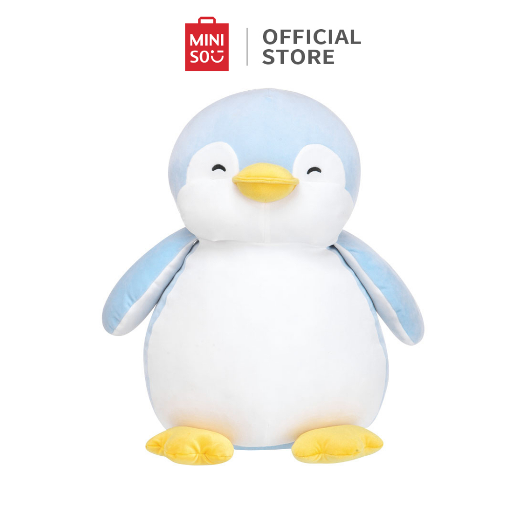 Búp Bê Nhồi Bông miniso 19-inch Hình Chim Cánh Cụt Dễ Thương