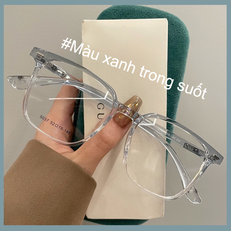 Kính cận thị thời trang kim loại -0.5 -1.0 -1.5 -2.0 -2.5 -3.0 -3.5 -4.0 độ nam nữ có thể tháo rời tròng kính chống ánh sáng xanh 1702