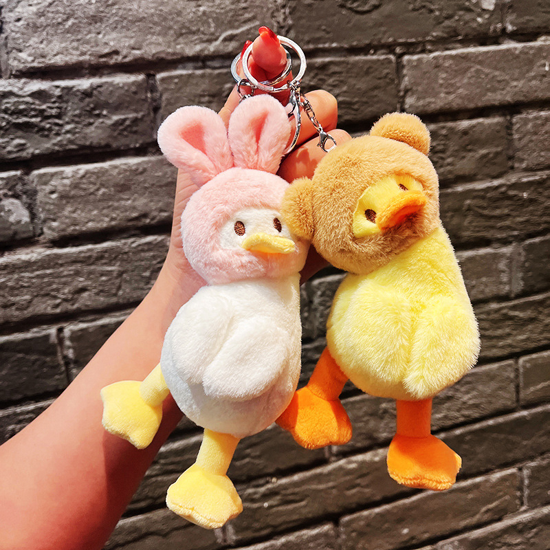 1 Móc Khóa Khủng Long Nhồi Bông Đáng Yêu