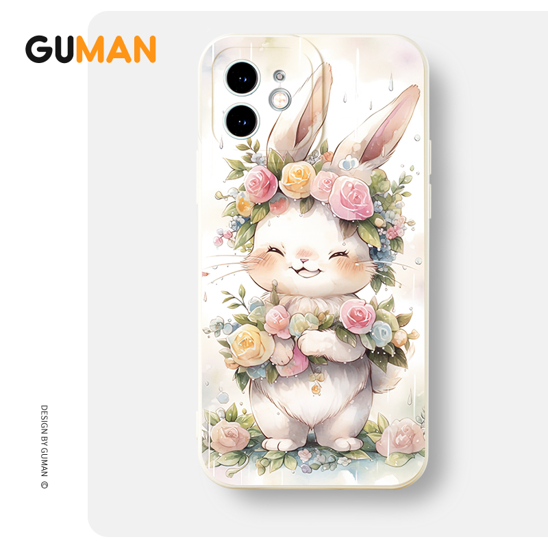Ốp lưng GUMAN mềm độc lạ dễ thương đẹp Cho iPhone 15 14 13 12 11 Pro Max SE 2020 X XR XS 8 7 ip 6S 6 Plus kute xyb2344